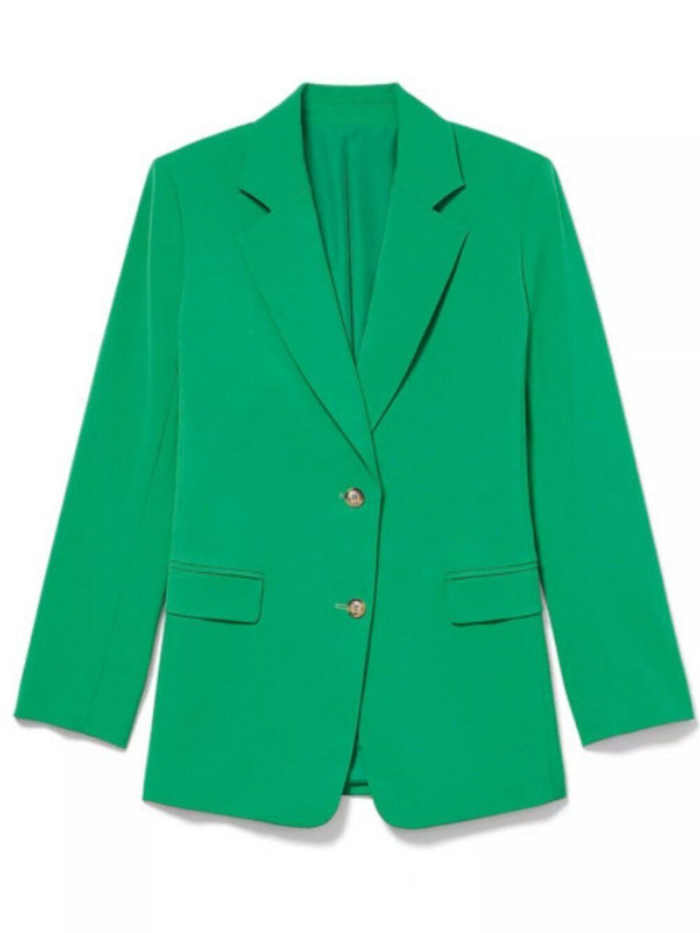 LOFT Oversized Two-Button Structured Blazer – Emerald Glow / Size 10 /NWT